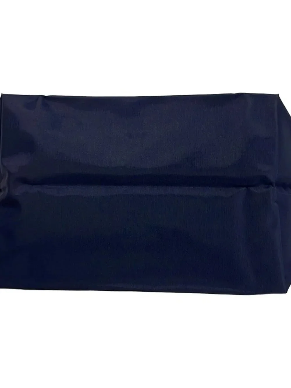 LONGCHAMP Le Preage Original Navy Dark Brown Nylon Leather Handbag